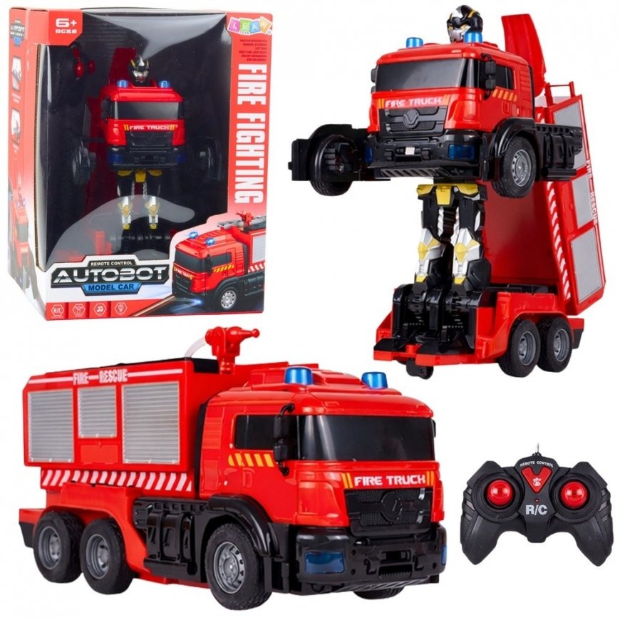 LEAN Toys Lean Toys Ugniagesio robota