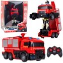Игрушка Lean Toys Автомобиль с угнетением робота 2 в 1 Удаленное управление Подсветка Звук Вода Игрушка Lean Toys Автомобиль с угнетением робота 2 в 1 Удаленное управление Подсветка Звук Вода