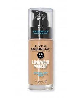 Revlon ColorStay Longwear Makeup for Normal/Dry Skin, SPF 20 250 Fresh Beige 30 ml