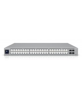 Ubiquiti UniFi Pro XG 48 PoE Vadīts L3 10G Ethernet (100/1000/10000) Power over Ethernet (PoE) 1U Pelēks