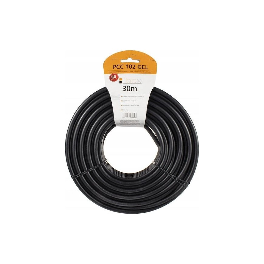 Libox antenas kabelis 3m melns (LB0159)