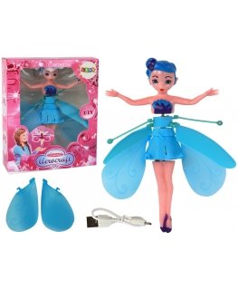 LEAN Toys Käsiohjattu Taikasininen Keijulento Nukke
