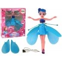 LEAN Toys Roku Kontrolēta Burvīga Zilā Fée Lidojoša Leļļa LEAN Toys Roku Kontrolēta Burvīga Zilā Fée Lidojoša Leļļa