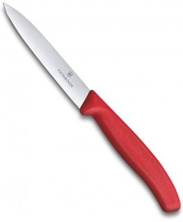Victorinox Swiss Classic 10 cm vihannesveitsi punainen