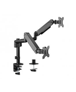 Gembird MA-DA2P-01 monitorin kiinnike ja jalusta 81,3 cm (32") Vastaanotto musta