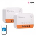 Sonoff ZBMINIL2 viedtā mini slēdzis ZigBee (2 gab.) Sonoff ZBMINIL2 viedtā mini slēdzis ZigBee (2 gab.)