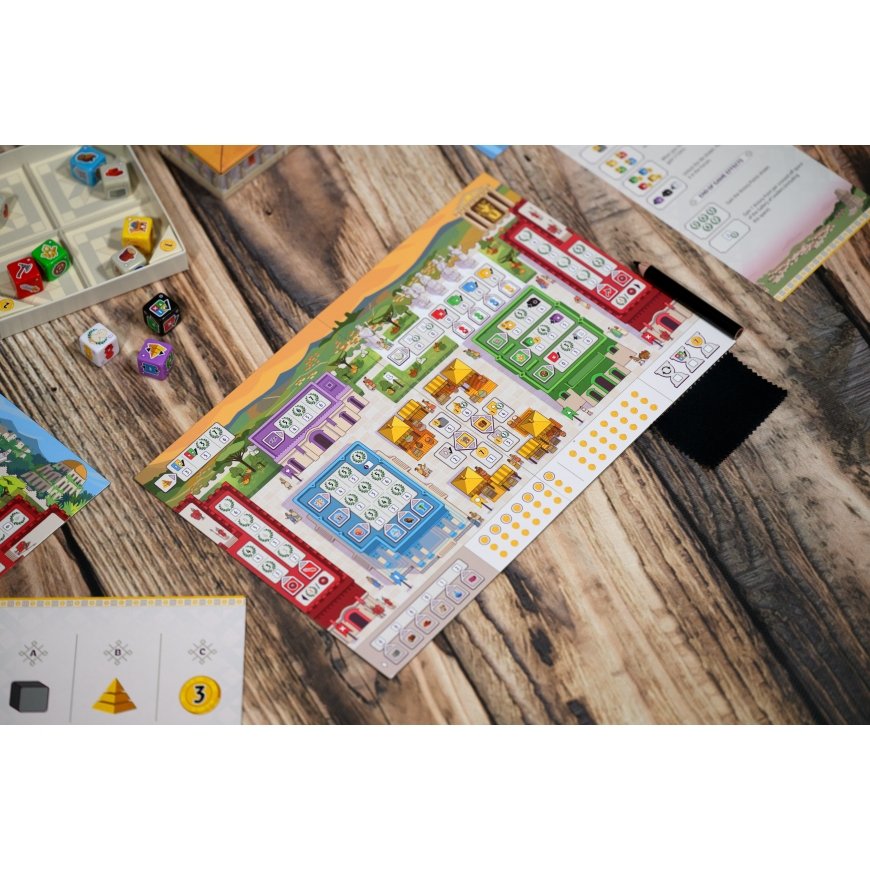 Asmodee 7 Wonders Dice 7 Wonders Dice Board game Стратегия