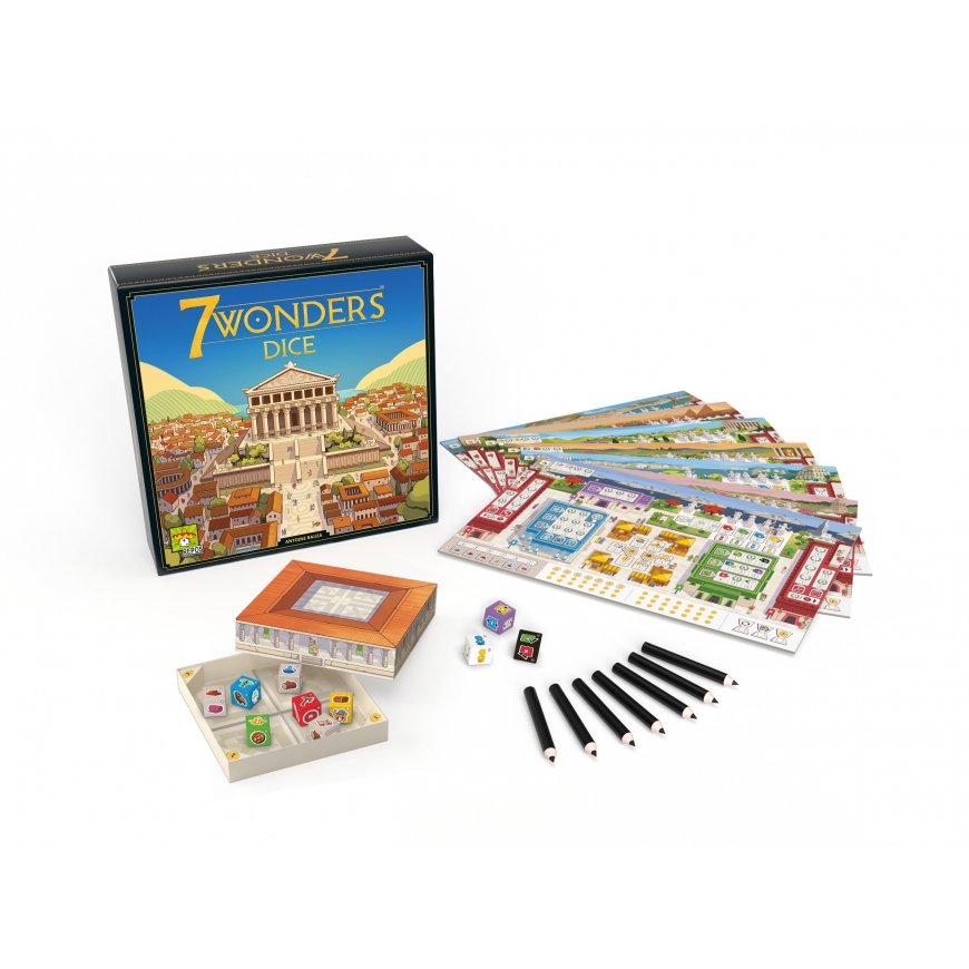 Asmodee 7 Wonders Dice 7 Wonders Dice Board game Strategy – 2