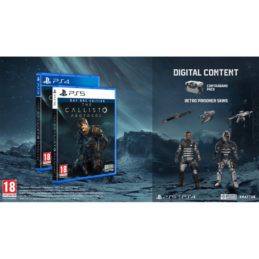 KRAFTON The Callisto Protocol Pirmā diena Angļu PlayStation 5 – 2