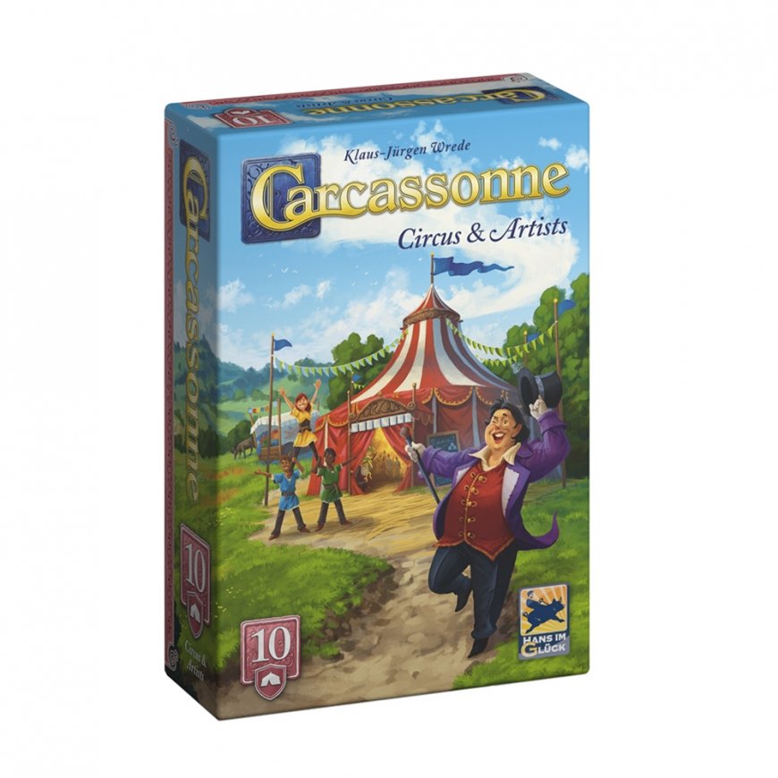 Hans Im Gluck Carcassonne 10 Cirko ir Menininkai V3