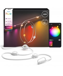 Philips Hue Festavia Nuolatinės dekoratyvinės šviesos juostos, 18 m