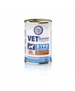VET RESPONSE Hypoallergenic kaczkakarma dla psa400g