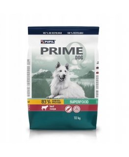 PUPIL Prime bogata w wołowinę z warzywami 10 kg