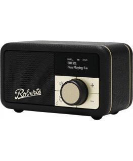 Roberts Radio Revival Petite 2 Pārnesams Digitāls Melns