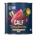 John Dog BERRY Adult cielęcina z żurawiną 800g John Dog BERRY Adult cielęcina z żurawiną 800g