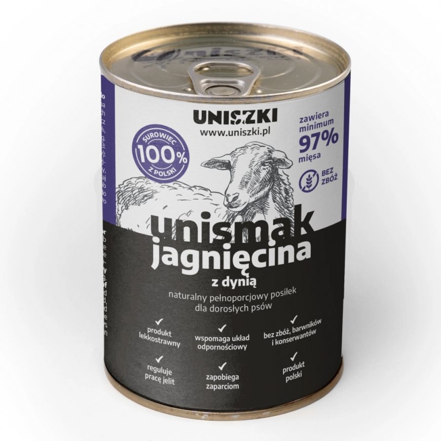 UNISZKI Unismak Jagnięcina 400g