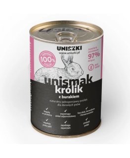 UNISZKI Unismak Królik 400g