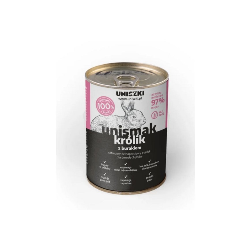 UNISZKI Unismak Królik 400g – 2