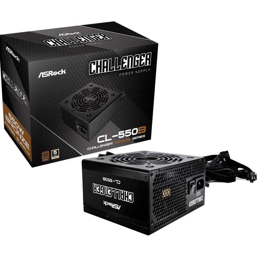Asrock CL-550B Challenger barošanas avotu vienība