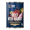 John Dog BERRY wołowina i królik z jeżynami400g John Dog BERRY wołowina i królik z jeżynami400g