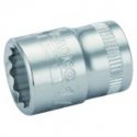 Galvutė dvylikakampė, prailginta A7402DZ 7/16", kvadratas 3/8" Bahco Galvutė dvylikakampė, prailginta A7402DZ 7/16", kvadratas 3/8" Bahco