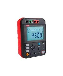 Aukštos įtampos izoliacijos varžos matuoklis 250V/100G?-2500V/1T?,30-1000V DC UNI-T