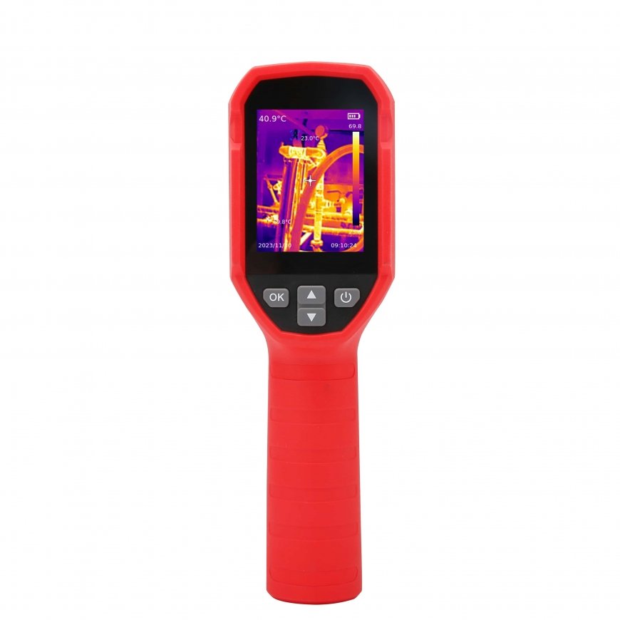 Profesionali termovizorinė kamera, 160x120, -20-550C, 25Hz, 2.8' TFT LCD, kamera 2MP, IP65, WIFI, video įrašymas, UNI-T