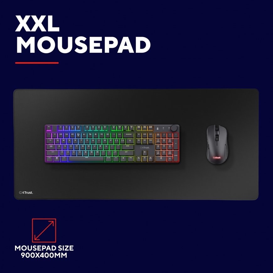 Trust GXT 759 Žaidimo pelės padėkliukas Juoda – 3