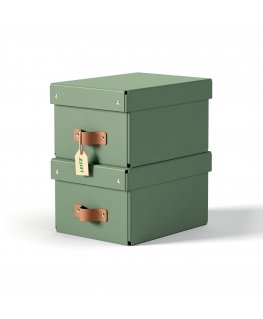 Leitz 61470050 ящик для хранения Тонкий картон Зеленый