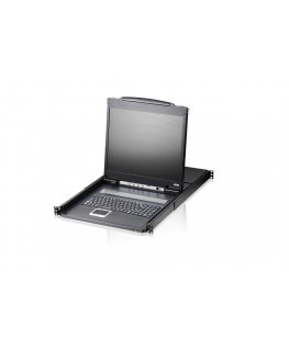 ATEN CL1308N-ATA-XG KVM переключатель Монтаж в стойку Черный
