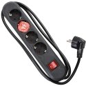 Bachmann Smart Black 4 AC outlet(s) 1.5 m Bachmann Smart Black 4 AC outlet(s) 1.5 m