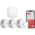 X-Sense FS31 3 1 RF-Rauchmelder-Set mit Gateway (3×XS01-M 1×SBS5