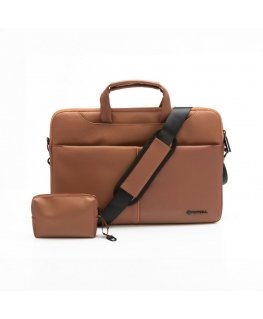 Forcell 5903396290442 portatīvo datoru soma & portfelis 39,6 cm (15.6") Kurjersoma Brūns