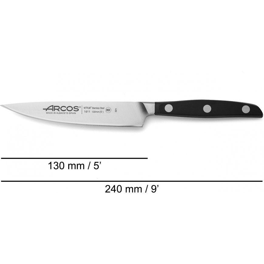Arcos Manhattan taottu vihannesveitsi, 13cm – 2