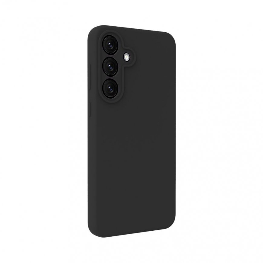 Samsung Galaxy S25 FE Premium Magnetic Soft Touch Silicone Case Black