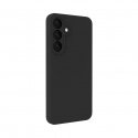 Samsung Galaxy S25 FE Premium Magnetic Soft Touch Silicone Case Black