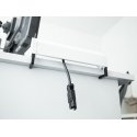 Bachmann Desk2 pistikupesa 3 x Type F Must, Roostevaba teras Bachmann Desk2 pistikupesa 3 x Type F Must, Roostevaba teras