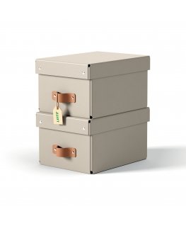 Leitz 61470012 ящик для хранения Тонкий картон Серый