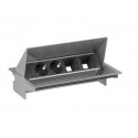 Bachmann 900.402 kontatkligzda 2x AC Pelēks Bachmann 900.402 kontatkligzda 2x AC Pelēks