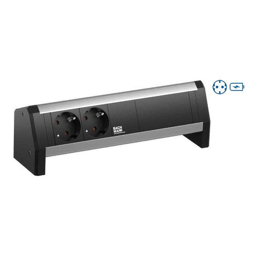 Bachmann Desk pagarinātājs 2 Maiņstrāvas izvade (-s) Iekštelpas