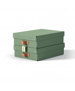 Leitz 61480050 ящик для хранения Тонкий картон Зеленый