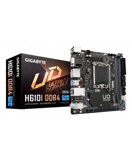 GIGABYTE H610I DDR4 emaplaat Intel H610 Express LGA 1700 Mini ITX
