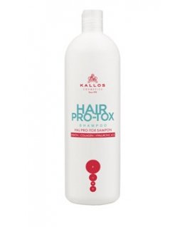 Kallos KJMN Hair Pro-tox Shampoo with Keratin 1000 ml Šampūns Profesionāls Abiem dzimumiem
