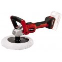 Einhell CE-CP 18/180 Li E-Solo Diskinis šlifuoklis 3000 RPM Juoda, Raudona Einhell CE-CP 18/180 Li E-Solo Diskinis šlifuoklis 3000 RPM Juoda, Raudona