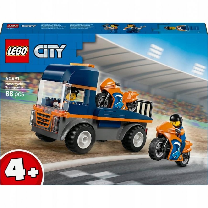LEGO City motociklu laweta 60491