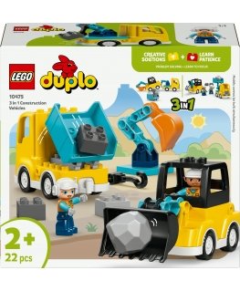 LEGO DUPLO TOWN 3w1 10475 Statybiniai transporto priemonės