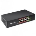 Šakotuvas Qoltec Gigabit Ethernet PoE võrgulüliti | 24x RJ45 | 2x SFP | 1000 Mb/s Šakotuvas Qoltec Gigabit Ethernet PoE võrgulüliti | 24x RJ45 | 2x SFP | 1000 Mb/s