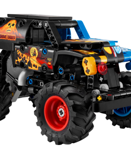 LEGO TECHNIC 42219 Монстр Джем Грейв Диггер Огонь и Лед