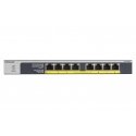NETGEAR GS108LP Hallitsematon Gigabit Ethernet (10/100/1000) Power over Ethernet -tuki 1U musta, Har NETGEAR GS108LP Hallitsematon Gigabit Ethernet (10/100/1000) Power over Ethernet -tuki 1U musta, Har