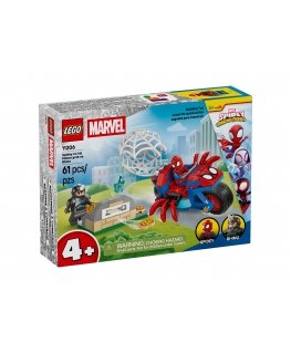 LEGO Spidey Spidey moottoripyörällä vastaan Rhino 11206